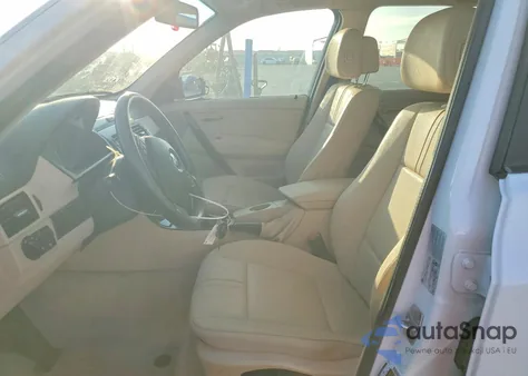 2008 BMW X3 3.0Si из США, поврежденный, VIN WBXPC93458WJ17562